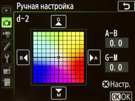 Автоматическая настройка экспозиции и баланса белого