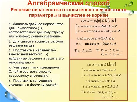 Алгебраический корень: сущность и методы поиска