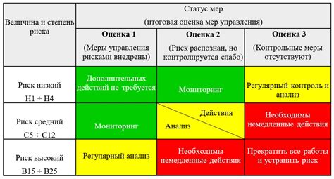 Анализ рисков и предложение мер по их устранению