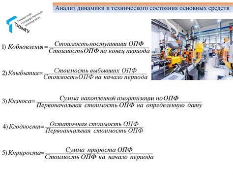 Анализ технического состояния