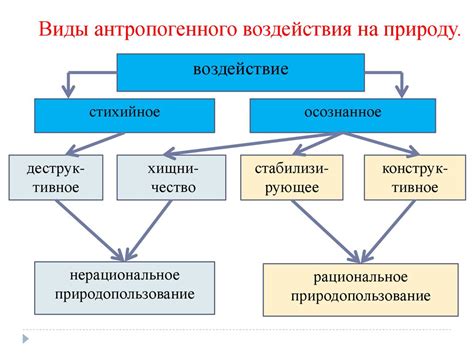 Антропогенное воздействие на поверхность