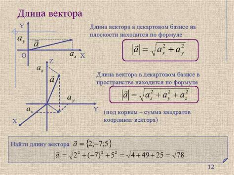 Арифметические операции с скалярными векторами