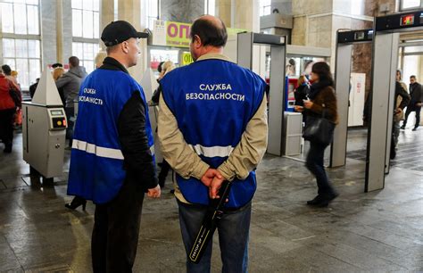 Безопасность одиночного вестибюля метро