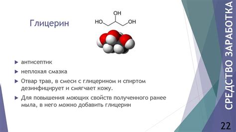 Биологическое и экологическое значение глицерина