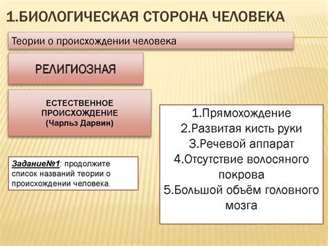 Биологическое начало: понятие и значение