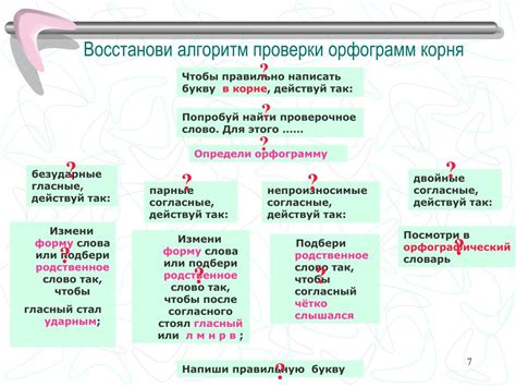 Важность комментирования орфограмм