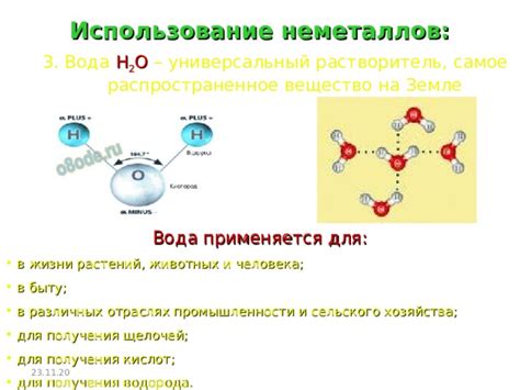 Важность неметаллов для жизни на Земле