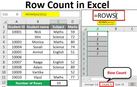 Важность правильного задания rows count