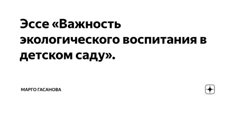 Важность эссе в образовании