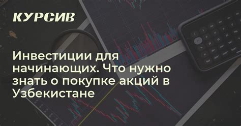 Важные моменты при покупке акций: что нужно учитывать