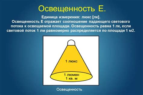 Взаимосвязь с уровнем освещенности