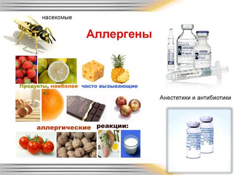 Виды аллергенов и их воздействие на организм