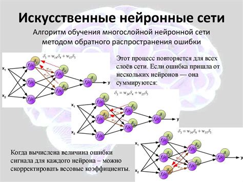 Виды обучения нейронной сети