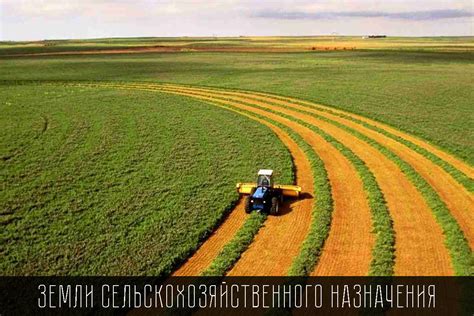 Виды сельскохозяйственного использования