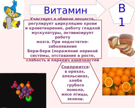 Витамин B2: участвует в обмене веществ и росте организма