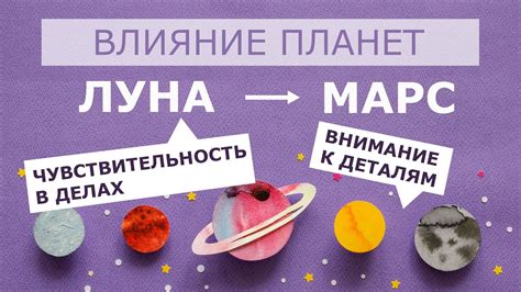 Влияние Луны Марс на земных обитателей