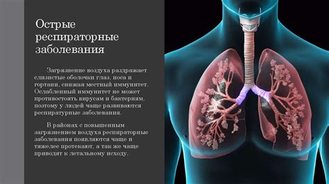 Влияние воздушной среды на отхаркивание