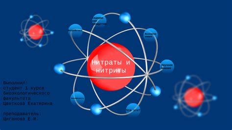 Влияние высоких уровней нитритов на организм