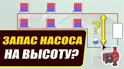 Влияние высоты водяного столба на напор