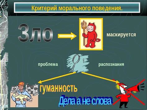 Влияние морального поведения на общество и самого человека