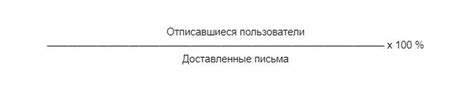 Влияние отписок на эффективность рассылки