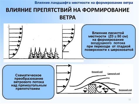 Влияние разницы давления на формирование сельдяного ветра