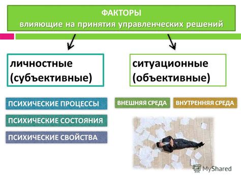 Влияние формального характера на процессы принятия решений