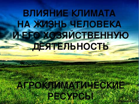 Влияние холодного климата на жизнь в природе