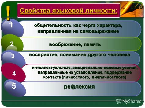 Влияние языковой личности на понимание и восприятие информации