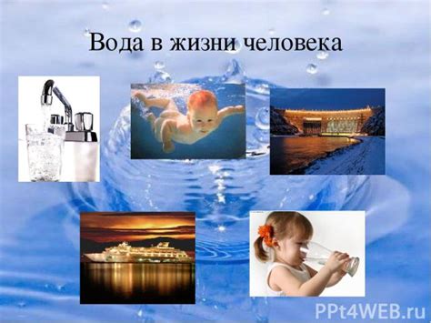 Вода в географии для человека