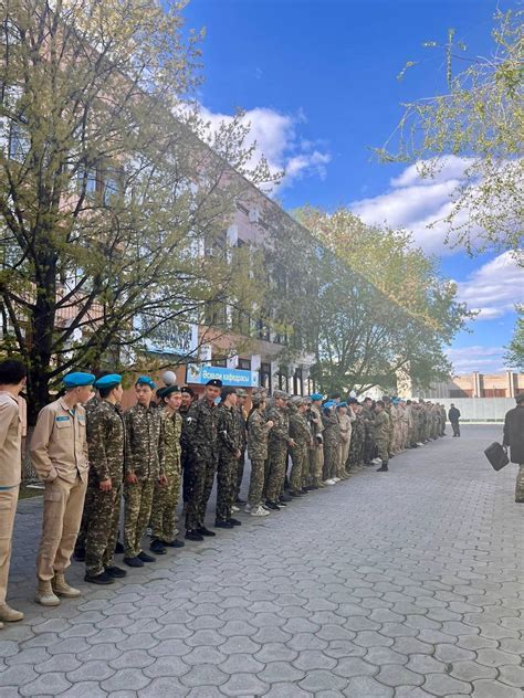 Военная кафедра: участие студентов в военной подготовке