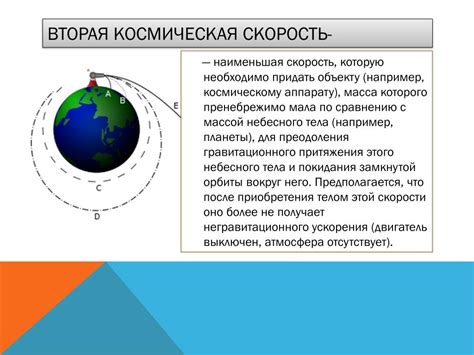 Вторая космическая скорость: определение и значение