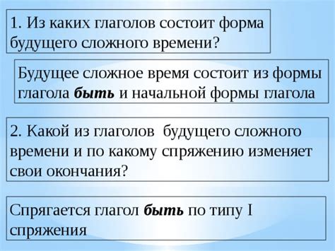 Второй вариант образования сложного будущего времени