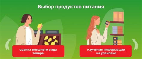 Выбор доступных продуктов