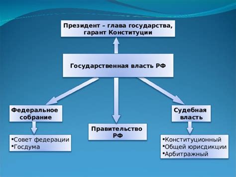 Гарант конституции и судебная власть