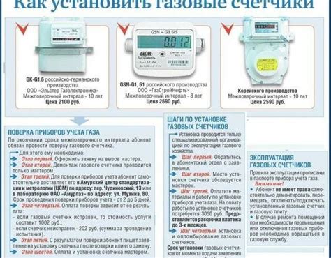 Где можно провести поверку газовых счетчиков?