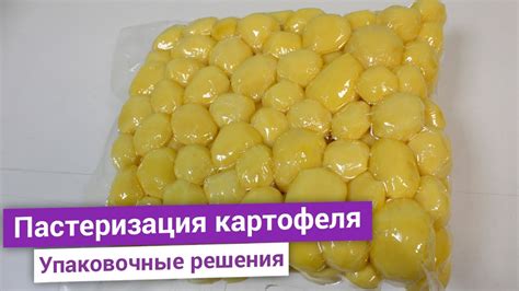 Где применяют пастеризованный картофель?