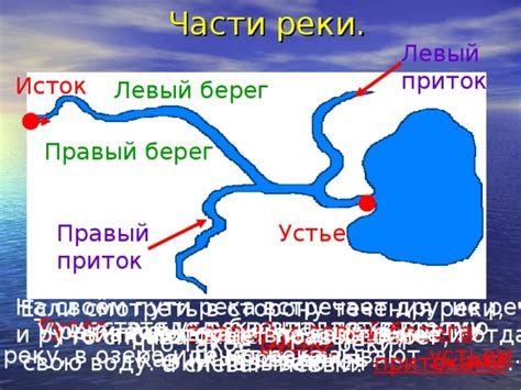 Главная цель изучения истока и устья в географии