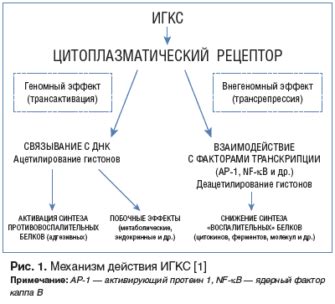 Главные преимущества использования глюкокортикоидов