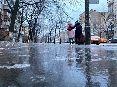 Гололед: опасное явление локальных осадков