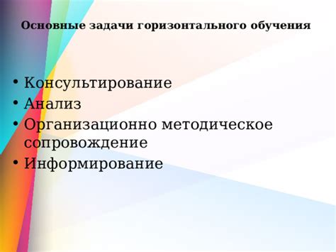 Горизонтальное обучение: основные принципы