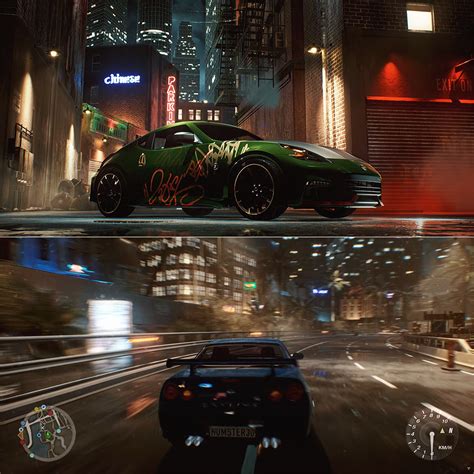 Город и окружение в Need for Speed Underground