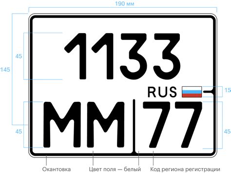 Государственный номер ОСА: типы и расшифровка