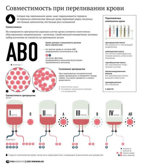 Группа крови AB: переливание крови и безопасность