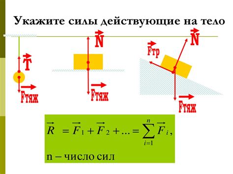 Действия и силы