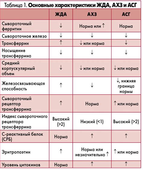 Диагностика и лечение скрытых форм анемии