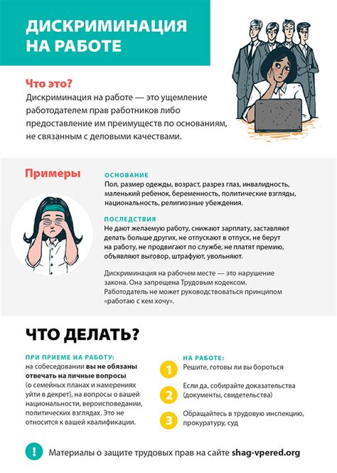 Дискриминация на работе: примеры и последствия