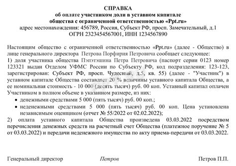 Доли в уставном капитале и акции: необходимая информация