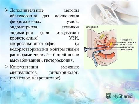 Дополнительные методы обследования при кольцевидном хорионе