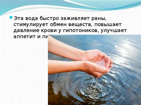 Живая и мертвая вода: основные понятия